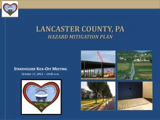 Lancaster County, PA Hazard Mitigation Plan