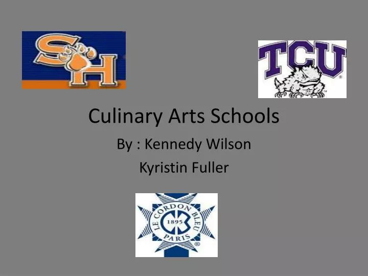 culinary arts schools