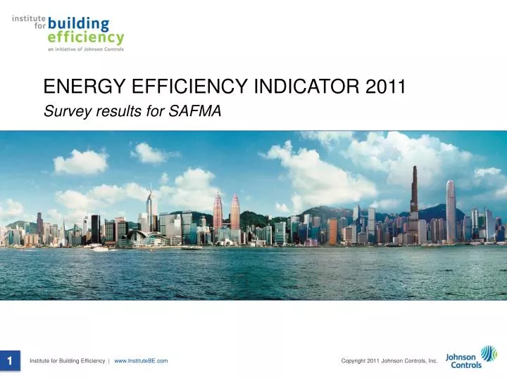 energy efficiency indicator 2011