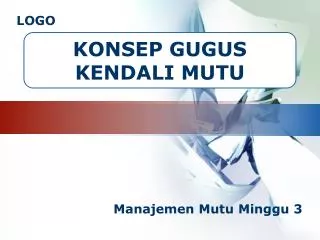 konsep gugus kendali mutu