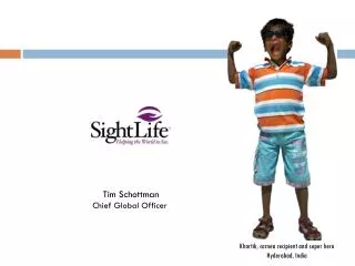 Khartik , cornea recipient and super hero Hyderabad, India