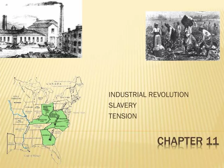 industrial revolution slavery tension
