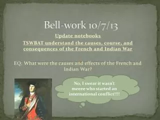 Bell-work 10/7/13