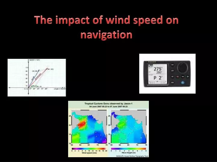 the impact of wind speed on navigation