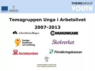 Temagruppen Unga i Arbetslivet 2007-2013