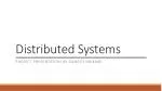 Distributed Systems - slide 1