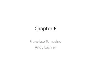 Chapter 6