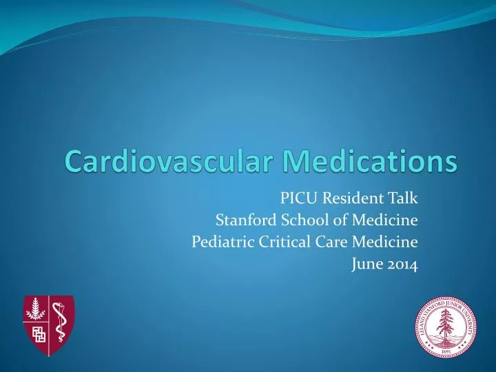 cardiovascular medications