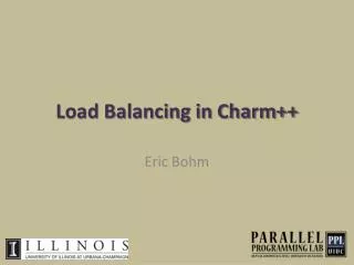 Load Balancing in Charm++