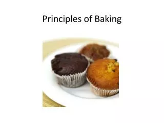 Principles of Baking