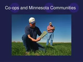 Co-ops and Minnesota Communities