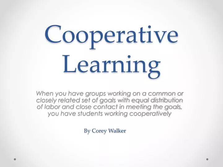 cooperative learning quotes