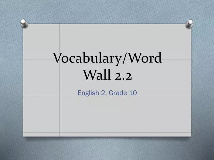 vocabulary word wall 2 2