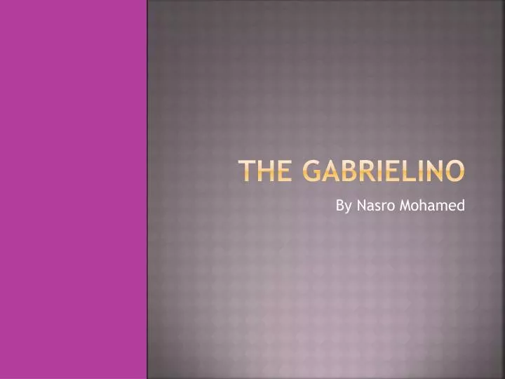 the gabrielino