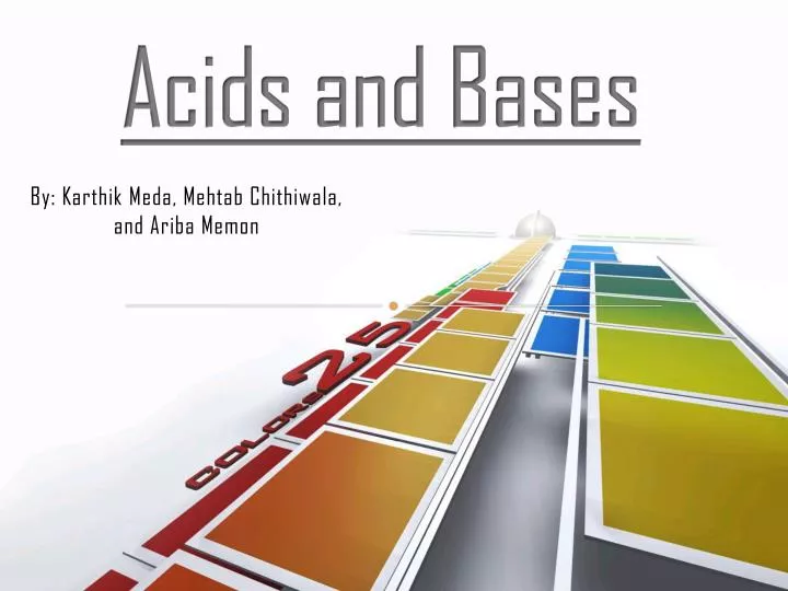 acids and bases