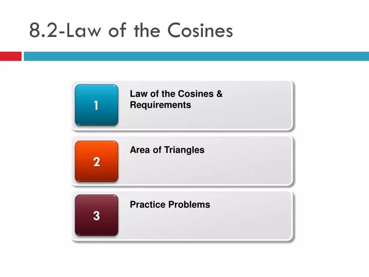 8 2 law of the cosines