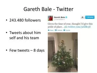 Gareth Bale - Twitter