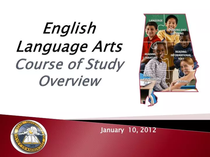 english language arts course of study overview