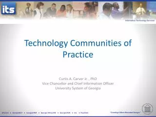Technology Communities of Practice