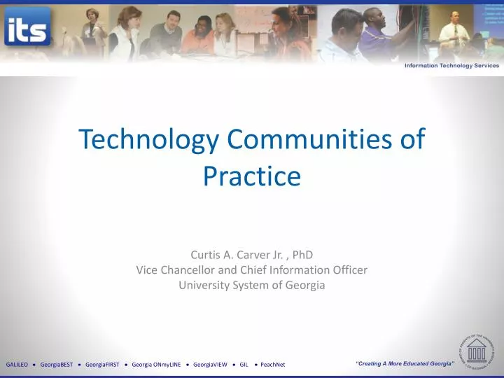 technology communities of practice
