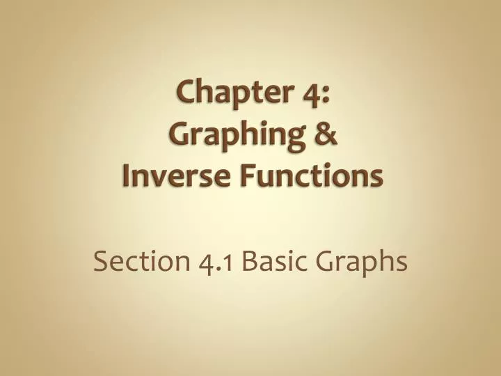 chapter 4 graphing inverse functions