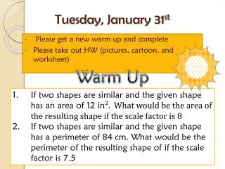 tuesday january 31 st