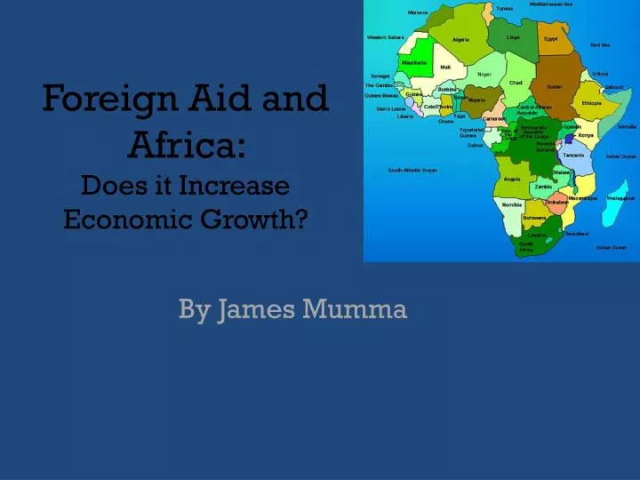 foreign aid and africa does it increase economic growth