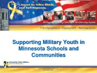 Supporting Military Youth in Minnesota Schools and Communities