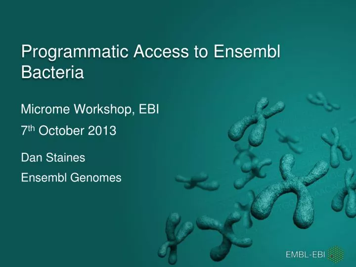 programmatic access to ensembl bacteria