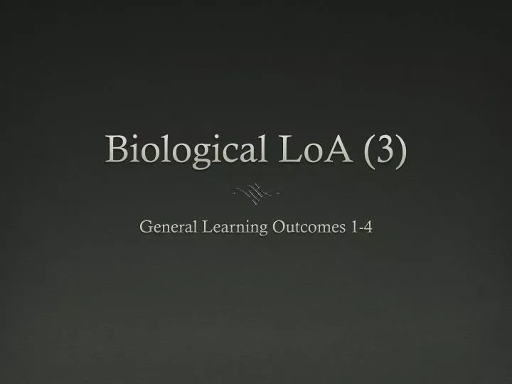biological loa 3