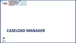 Caseload Manager