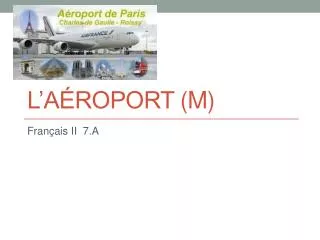 l a roport m