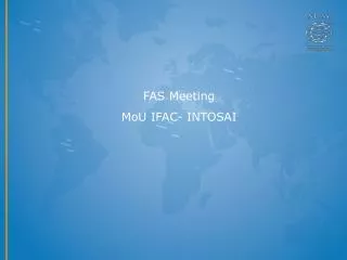 FAS Meeting MoU IFAC- INTOSAI