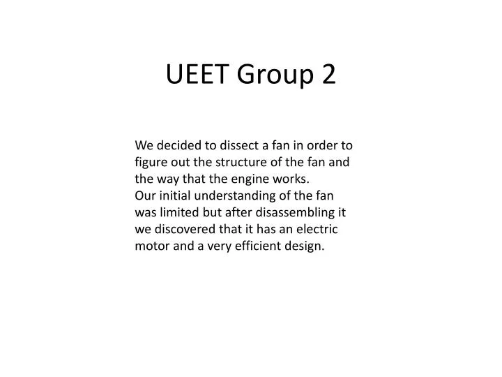 ueet group 2