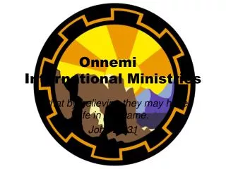 Onnemi	 International Ministries