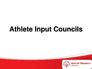 Athlete Input Councils
