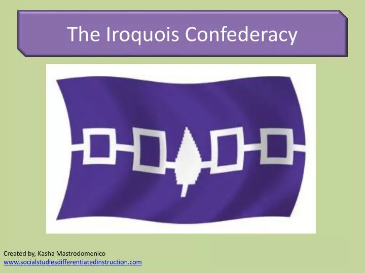 the iroquois confederacy