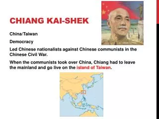 chiang kai shek