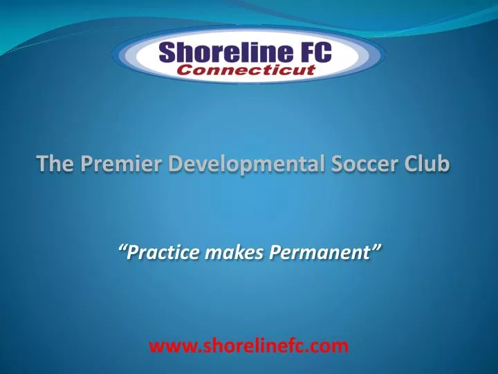 the premier developmental soccer club