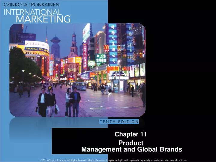 chapter 11 product management and global brands