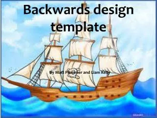 Backwards design template