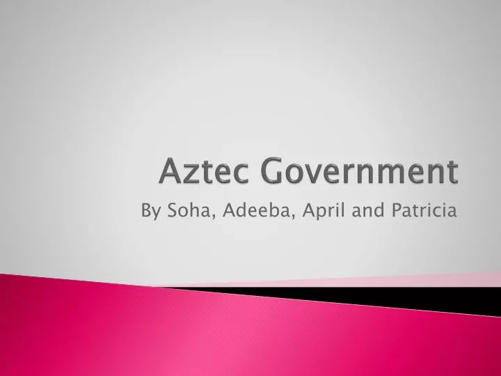 aztec government