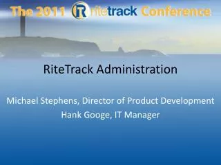 ritetrack administration