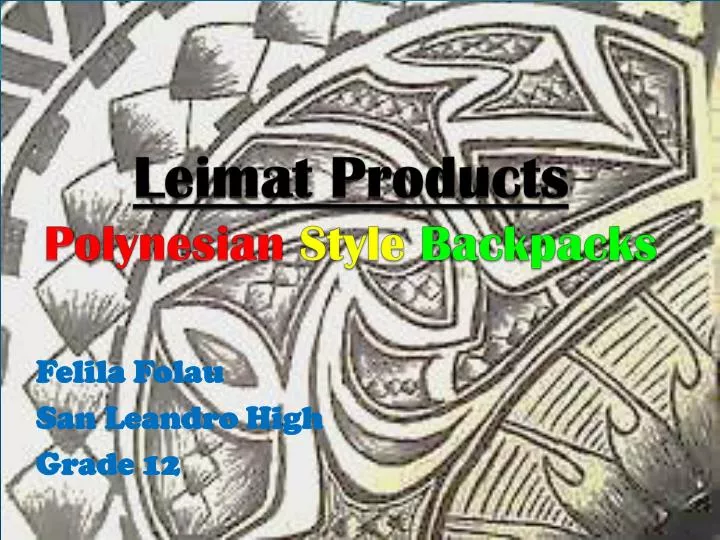 leimat products polynesian style backpacks