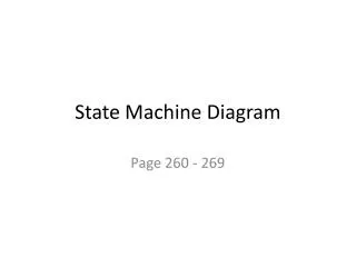 state machine diagram