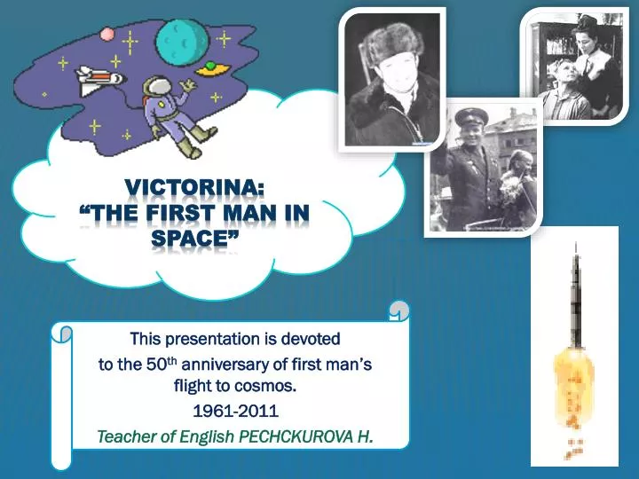victorina the first man in space