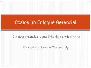 costos un enfoque gerencial