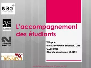 l accompagnement des tudiants