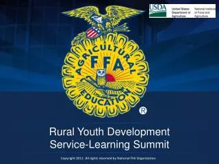 Rural Youth Development Service-Learning Summit