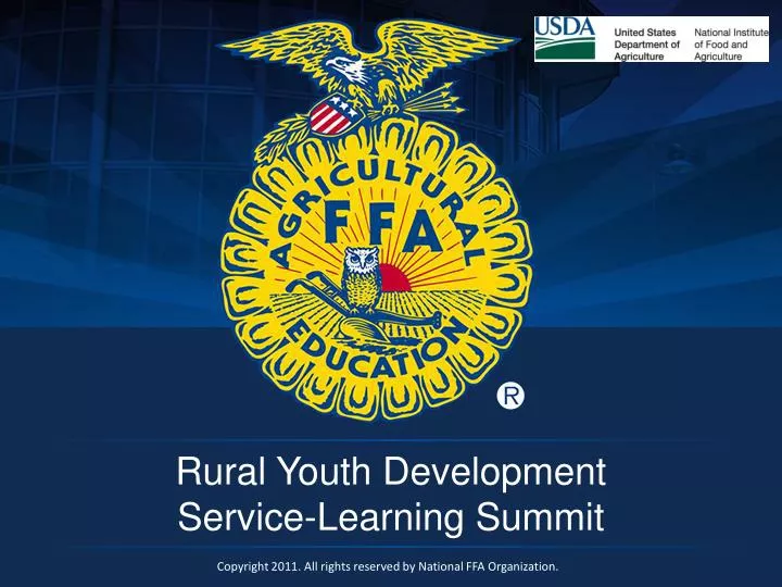 rural youth development service learning summit